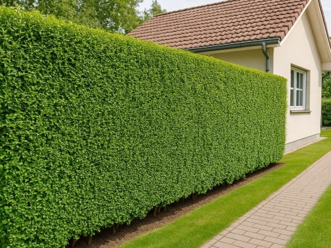 Ligustr zimozielony Atrovirens – idealny krzew na trwały żywopłot