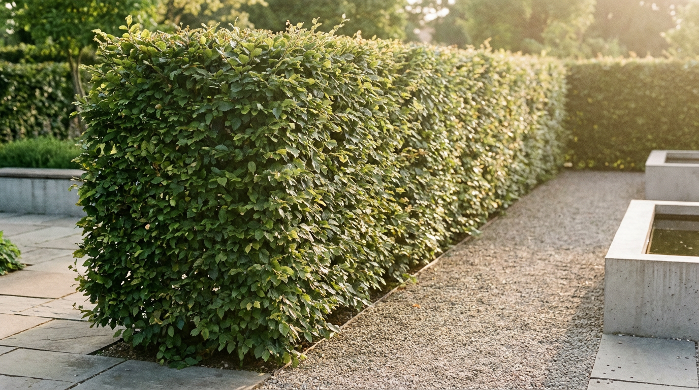 Grab w praktyce: test rocznych przyrostów i gęstości żywopłotu